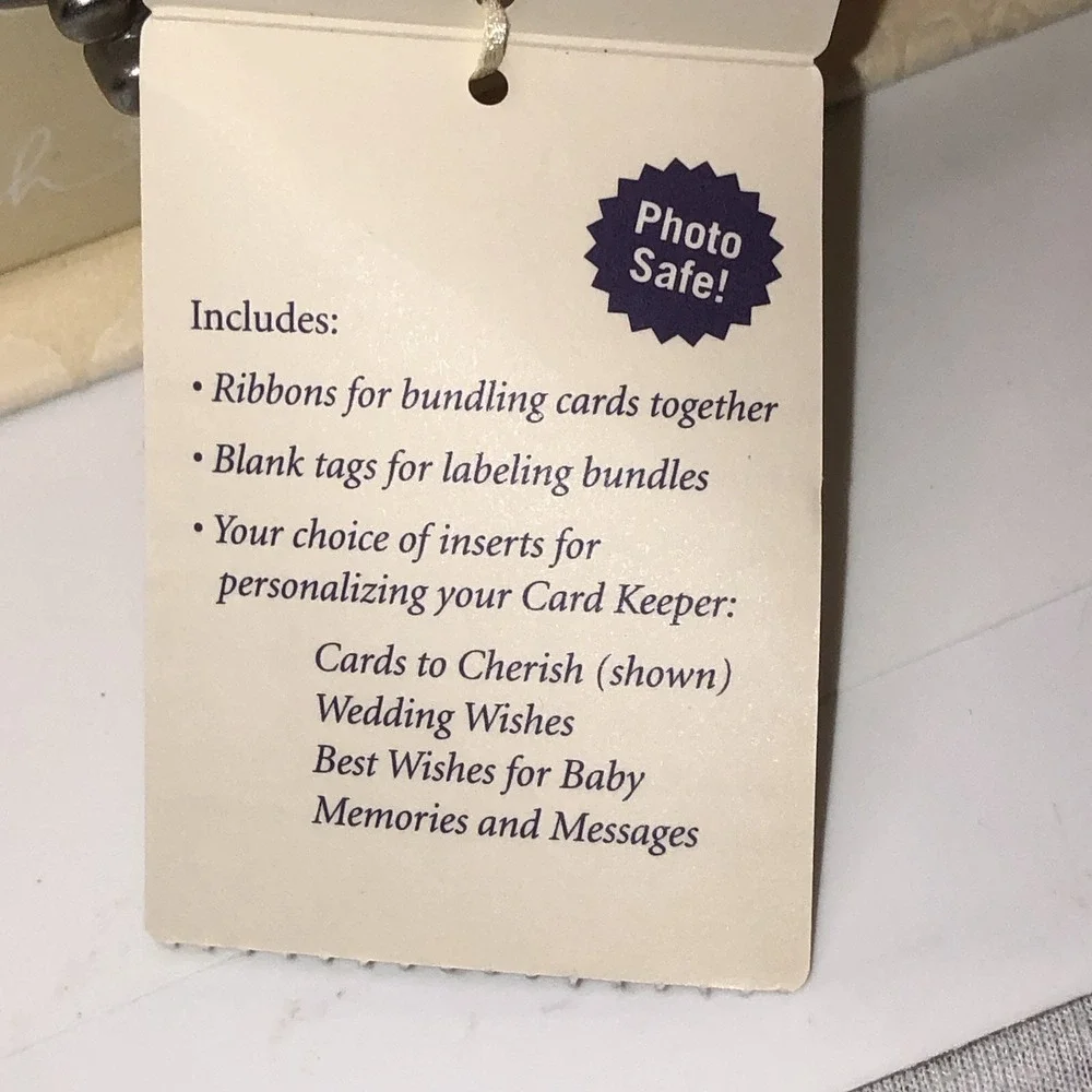 Unused Hallmark Card Keeper Box Photo Safe NOS 2005 12